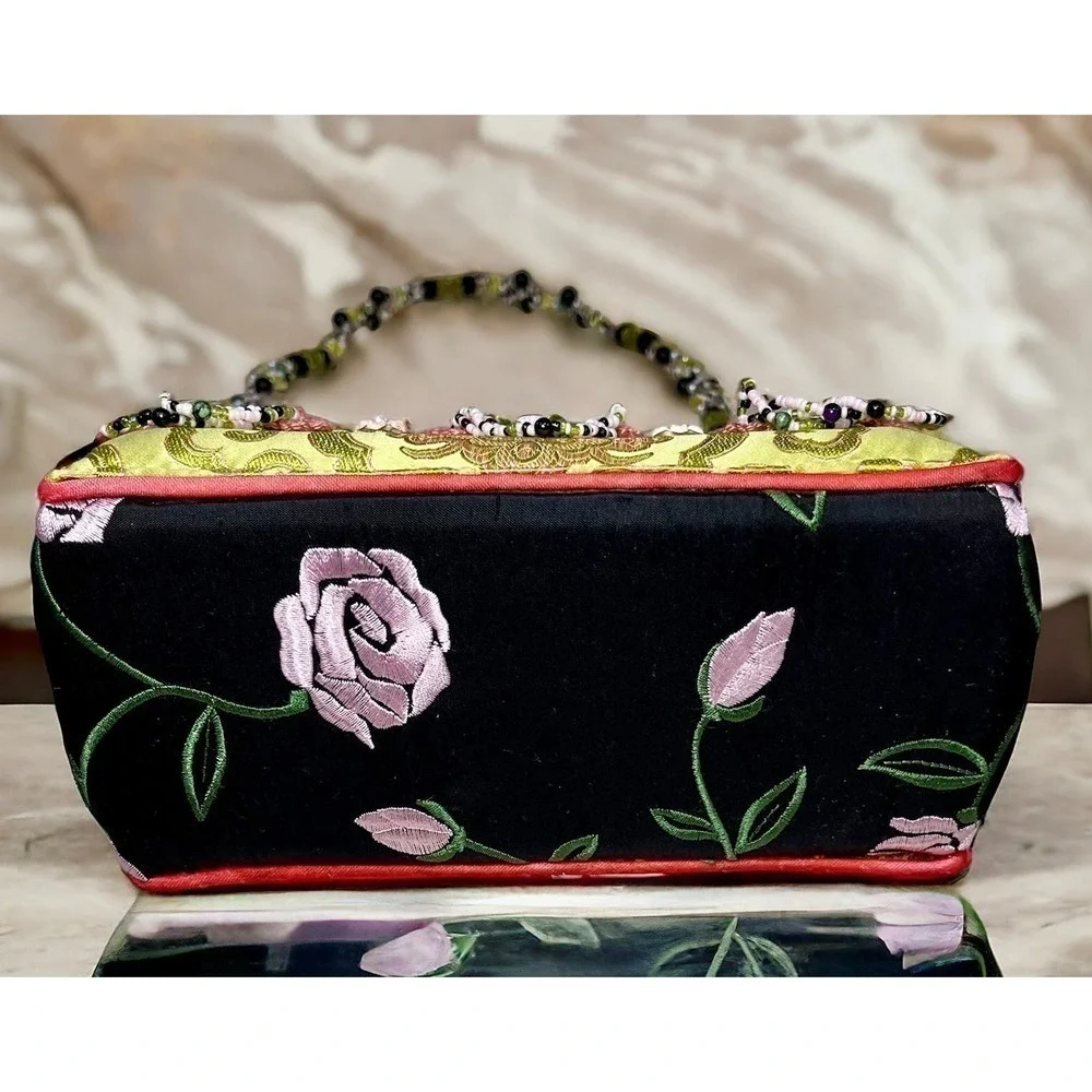 Vintage Mary Frances “Friendship Rose” Handbag